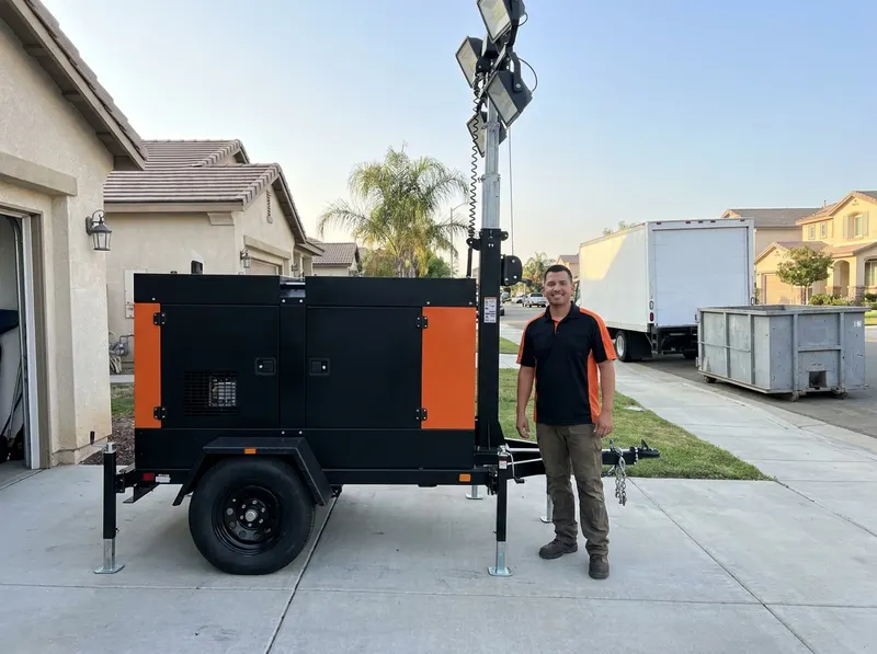 Commercial Generator & Light Tower Rental in Riverside, CA