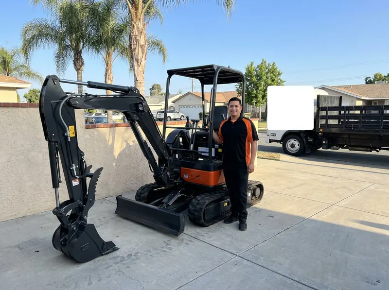 Mini Excavator Rental in Riverside, CA